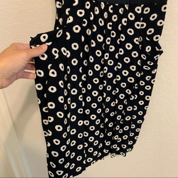 Anthropologie Eloise Black and White Mini Dress Small - Picture 3 of 9